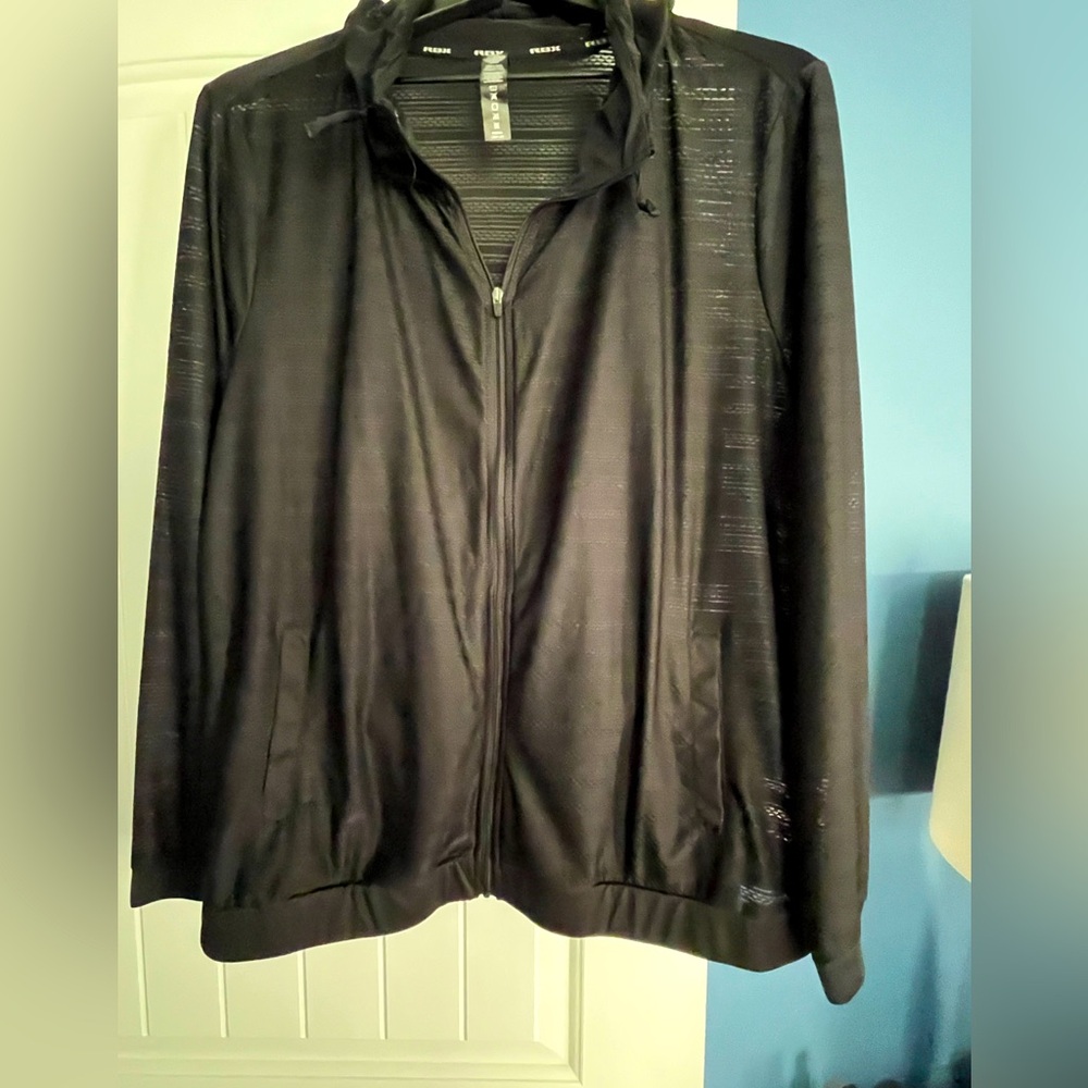 Lightweight sheer activity jacket